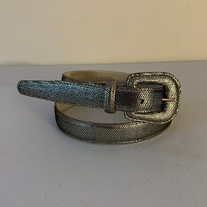 Gail Labelle Genuine Leather Textured Belt